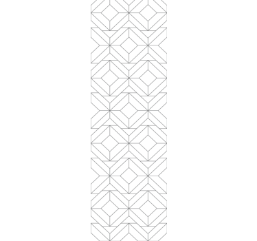 Cubic Pattern wallpaper geometric - TenStickers