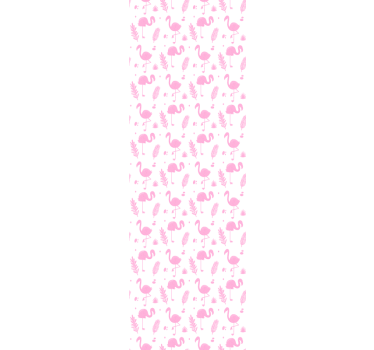 Flamingo Motifs animals wallpaper - TenStickers