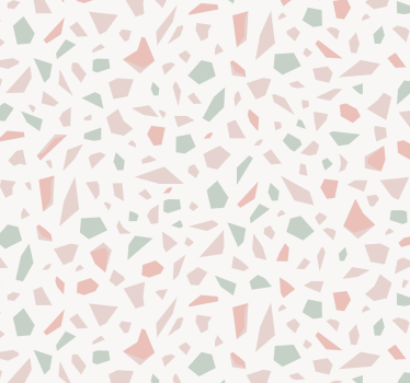 Terrazzo Inspiration wallpaper geometric - TenStickers