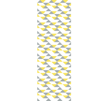 Triangular Geometry geometric wallpaper - TenStickers
