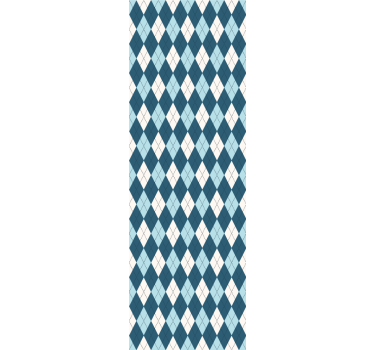 Diamond Harlequin wallpaper geometric - TenStickers