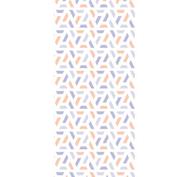Herringbone Array geometric wallpaper - TenStickers