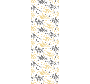 Bird Silhouette Patterns birds in wallpaper - TenStickers