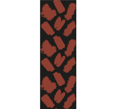 Brushstroke Texture geometric wallpaper - TenStickers
