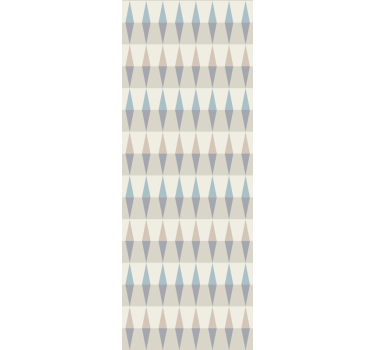 Stylized Diamond Pattern geometric wallpaper - TenStickers