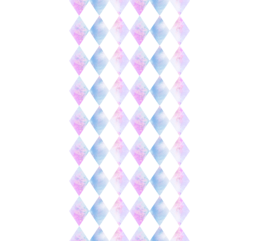 Geometric Harlequin wallpaper squares - TenStickers