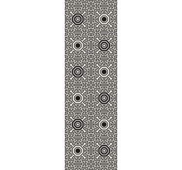 Geometric wallpaper geometric maze design - TenStickers