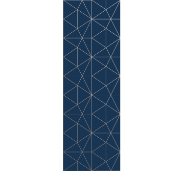 Geometric wallpaper with geometric line design - TenStickers