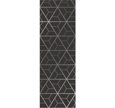 Angular Cubism geometric wallpaper - TenStickers