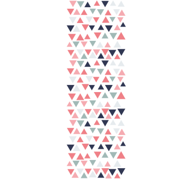 Geometric wallpaper geometric triangle design - TenStickers