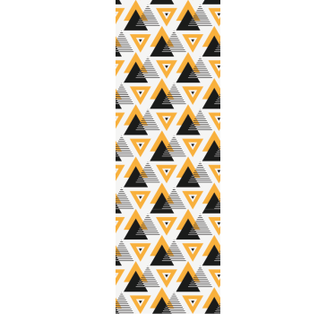 Geometric Triangle Blend geometric wallpaper - TenStickers