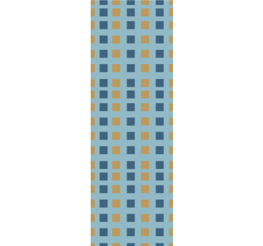 Geometric Square Grid wallpaper squares - TenStickers