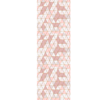 Geometric Triangular triangles wallpaper - TenStickers