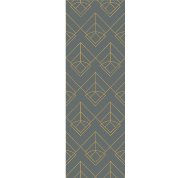 Geometric wallpaper with elegant geometric patterns - TenStickers