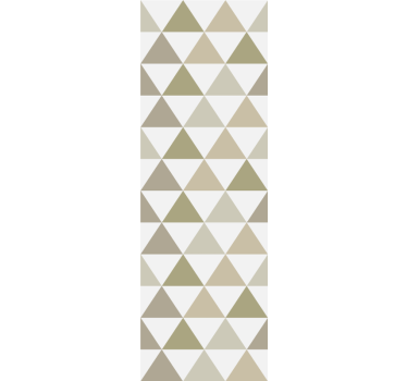 Triangle Array wallpaper geometric - TenStickers