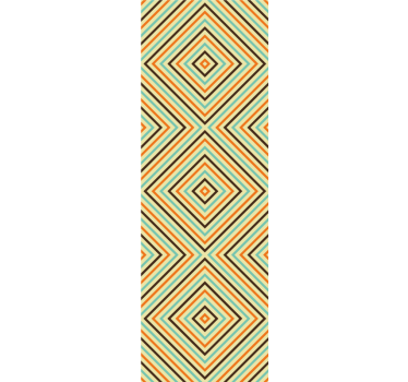 Geometric rhombus geometric wallpaper - TenStickers