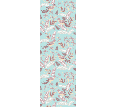 Feathered Friends birds in wallpaper - TenStickers