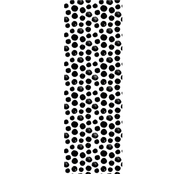 Polka dot ensemble polka dots wallpaper - TenStickers