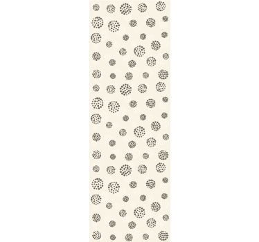 Dot Pattern Theme polka dots wallpaper - TenStickers