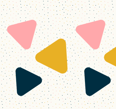 Wallpaper Rain of Triangles - TenStickers