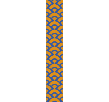 Geometric arch pattern geometric wallpaper - TenStickers