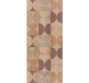 Geometric Circle Motif polka dots wallpaper - TenStickers