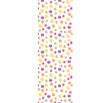 Polka dots wallpaper polka dot explosion - TenStickers
