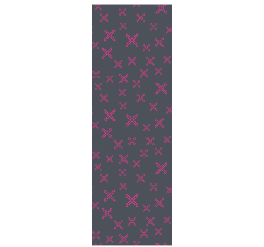 Abstract Kisses geometric wallpaper - TenStickers