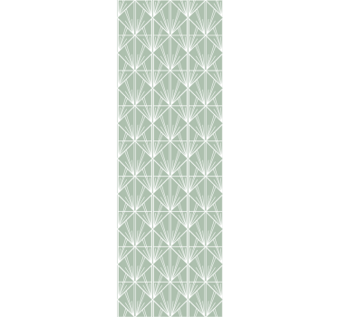 Art Deco Inspired geometric wallpaper - TenStickers