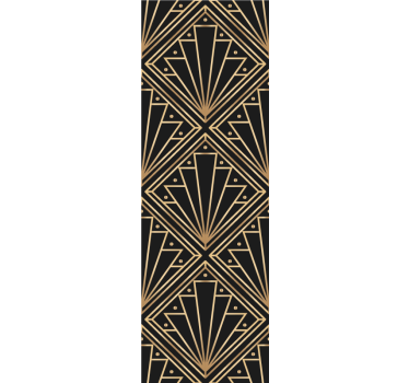 Art Deco Geometrics geometric wallpaper - TenStickers