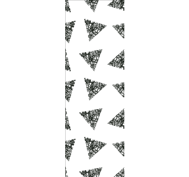 Triangles wallpaper scribble triangles - TenStickers