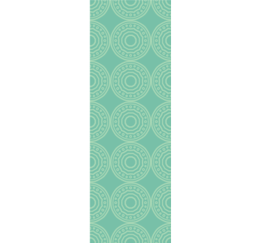Circular Pattern Vibes polka dots wallpaper - TenStickers
