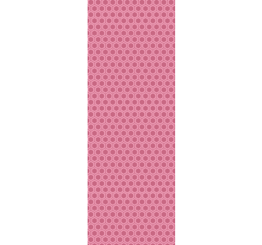 Honeycomb Textured Background polka dots wallpaper - TenStickers