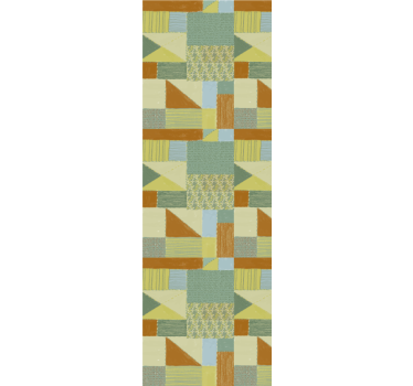 Abstract pattern blocks geometric wallpaper - TenStickers