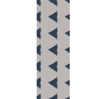 Modern geometric print triangles wallpaper - TenStickers