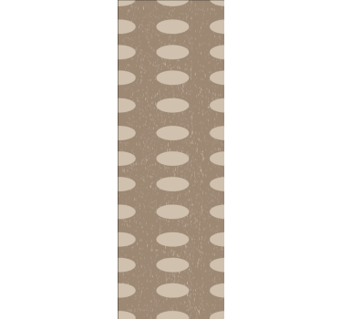 Oval patterns design polka dots wallpaper - TenStickers