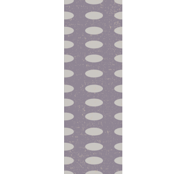 Textured lavender ovals polka dots wallpaper - TenStickers