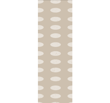 Oval Pattern Design polka dots wallpaper - TenStickers