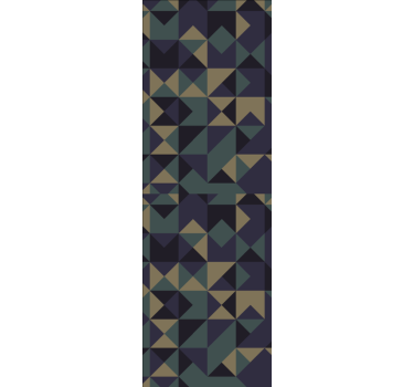 Geometric abstract arrangement triangles wallpaper - TenStickers