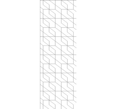 Stylish Patterned Design geometric wallpaper - TenStickers