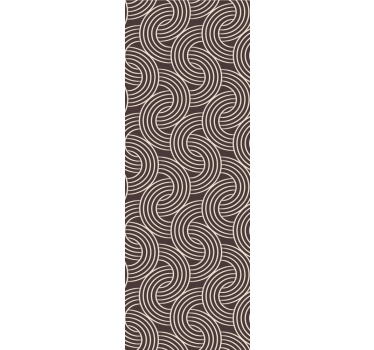 Spiral Line Pattern geometric wallpaper - TenStickers