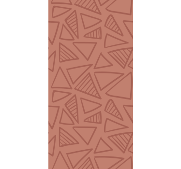 Abstract red pattern geometric wallpaper - TenStickers
