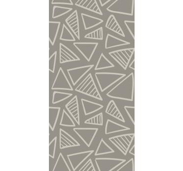 Triangular Pattern Design geometric wallpaper - TenStickers
