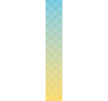 Geometric wallpaper in geometric gradient - TenStickers