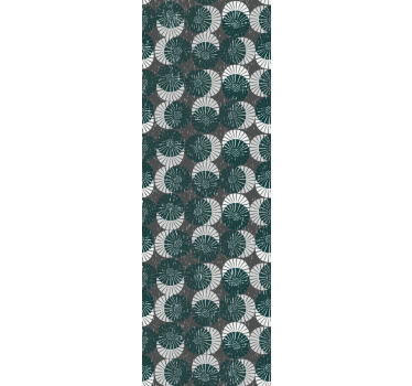 Dark shades pattern polka dots wallpaper - TenStickers