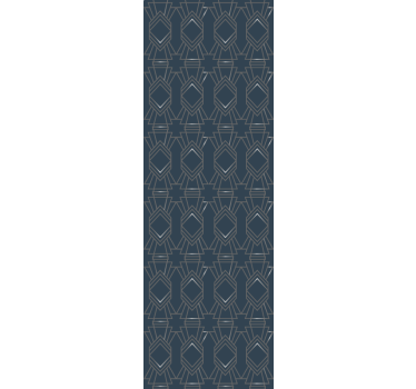 Art Déco rhombus classic wallpaper - TenStickers