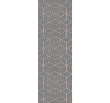 Cube Structure geometric wallpaper - TenStickers