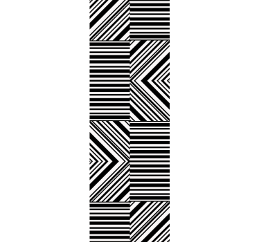 Diagonal Stripes Play geometric wallpaper - TenStickers