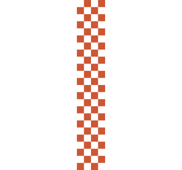 Red checkered square teenage wallpaper - TenStickers