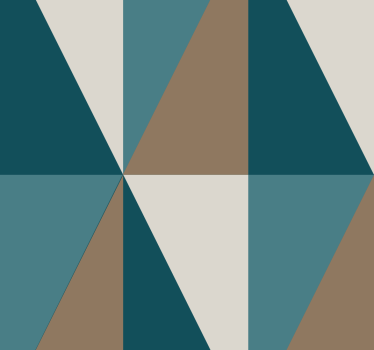 Abstract triangle pattern Wallpaper - TenStickers